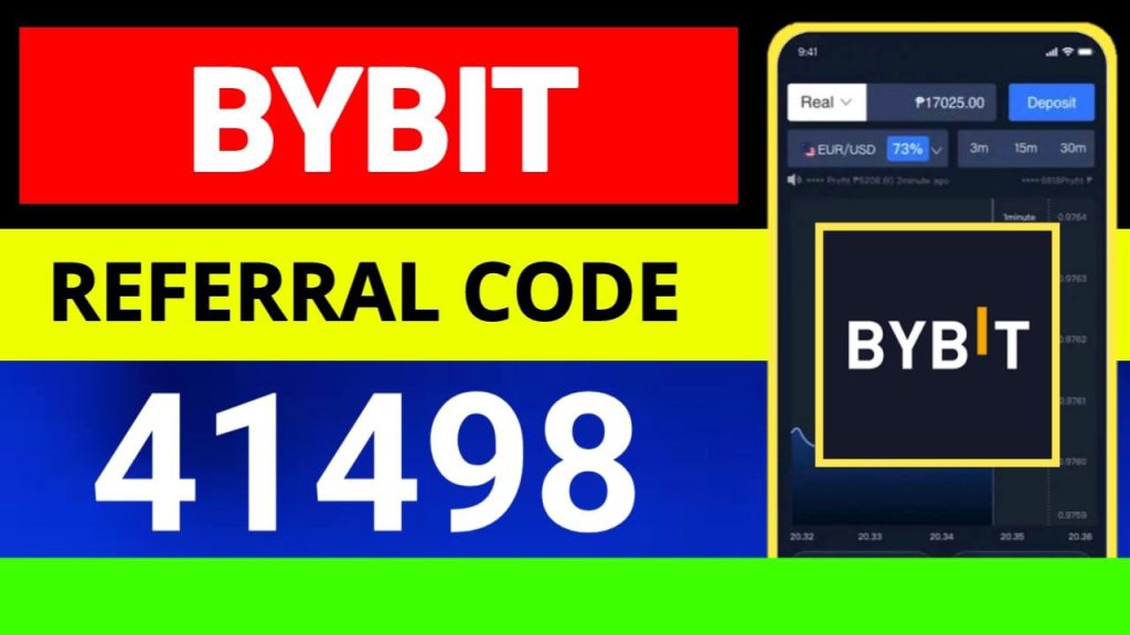 Bybit Referral Code is : 41498 : Use This Code & Get Free $50 As Sign Up Bonus Instantly. Bybit is one of the best crypto app with the help of this platform you can start investing in cryto currency. Bybit Referral Code is : 41498. This code will work 100% Use it and finish your sign up process.